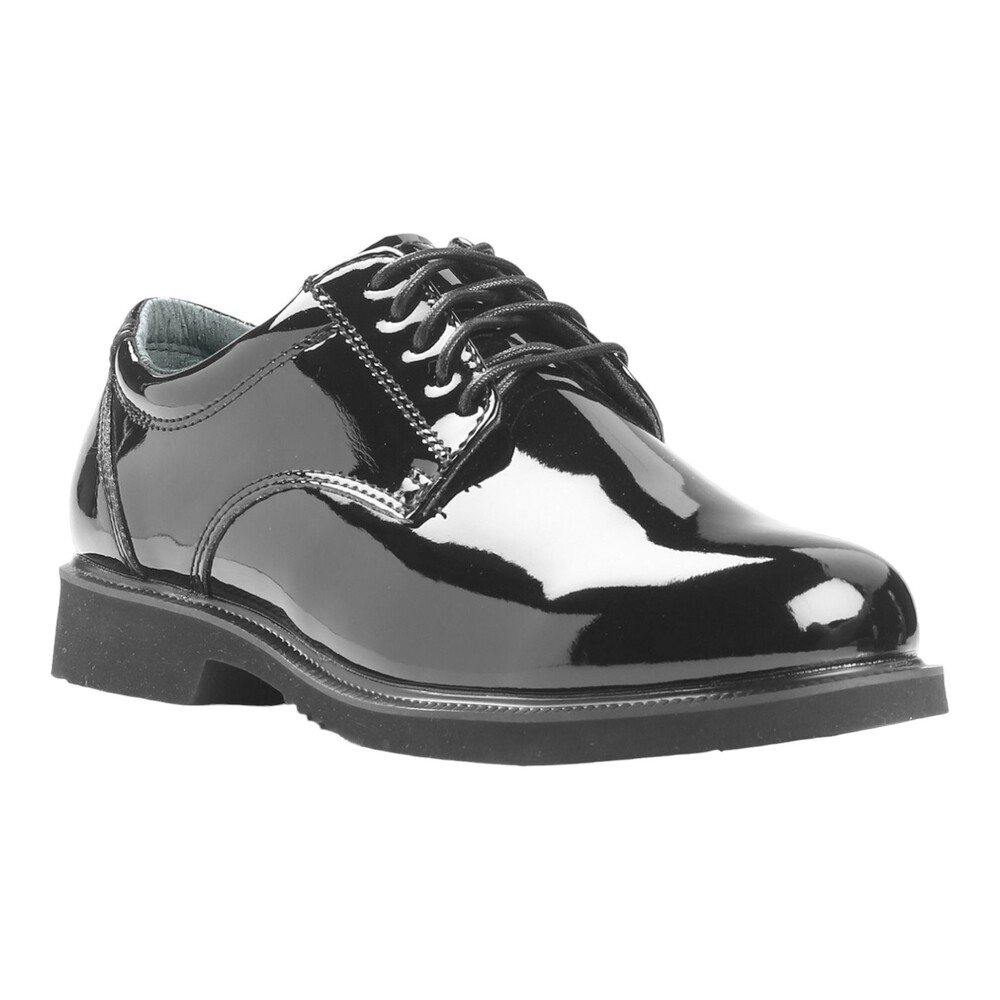 Thorogood Men’s Black Patent Leather ISO‎ 9001 Certified No Slip Work Shoes 8M